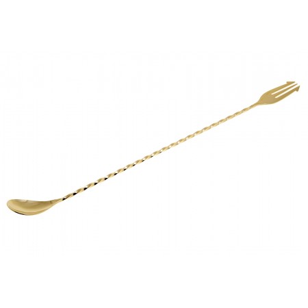 YUKIWA Trident Bar Spoon Gold