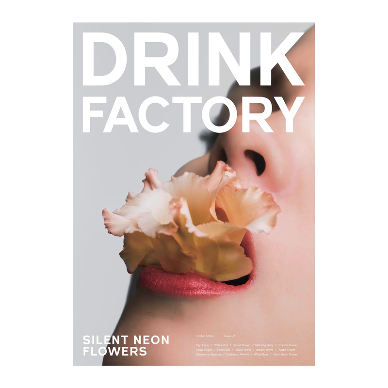 Drink Factory Magazine - Issue 1. silent neon flowers