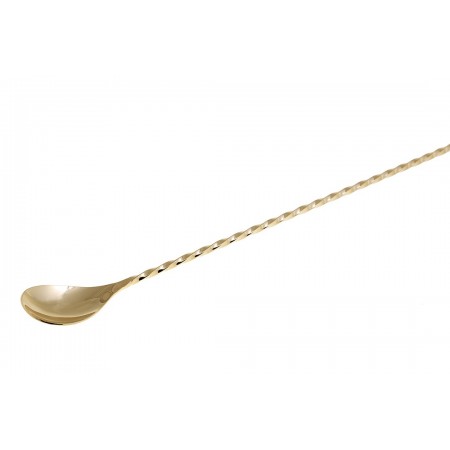 Japanese Bar Spoon with muddler Gold