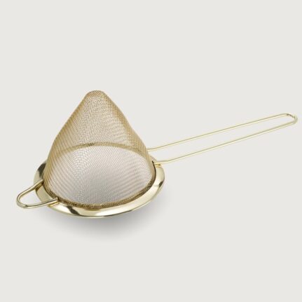 Conical Fine Strainer Deep Gold