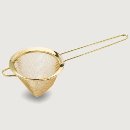 Conical Fine Strainer Deep Gold