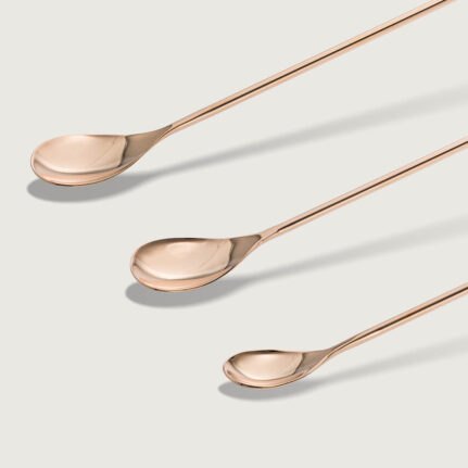 Japanese Bar Spoon No Coil Rose Gold