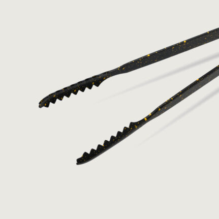 Japanese Deluxe Ice Tong Black With Spots