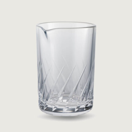 Japanese Mixing Glass Maru T155 Side Stripes